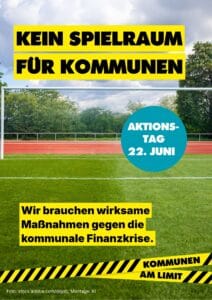 Aktionstag "Kommunen am Limit" kein Spielraum für Kommunen